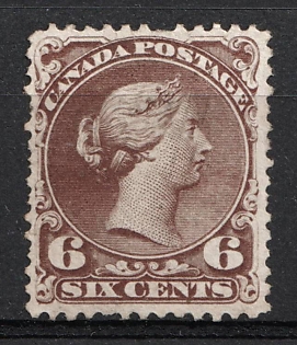 1868 6c Dominion of Canada, British Colonies