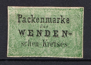 1863 4k Wenden, Livonia, Russian Empire, Russia