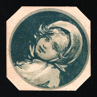 1915 In Favor of Warrior Orphans, Odessa, Russian Empire Cinderella, Ukraine