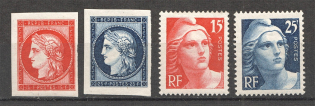 1949 France (CV $20, Full Set)