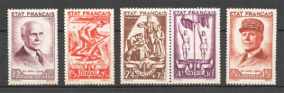 1943 France (CV $70, Full Set)