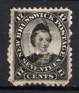 1860 17c New Brunswick, Canada, British Colonies