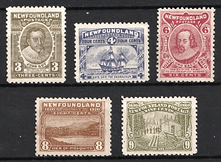 1910 Newfoundland, Canada, British Colonies