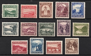 1923-24 Newfoundland, Canada, British Colonies (Full Set)