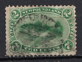 1865 2c Newfoundland, Canada, British Colonies