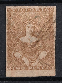 1851 2d Victoria, Australia, British Colonies
