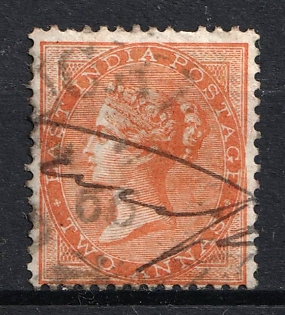 1858 2a East India, British Colonies