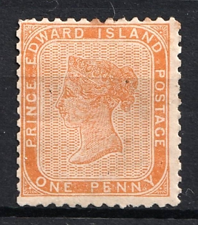 1863 1d Prince Edward Island, Canada, British Colonies