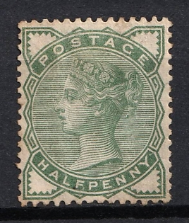 1880-1881 0.5d Great Britain