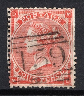 1863 4d Great Britain