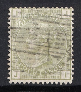 1877 4d Great Britain (Plate 15)