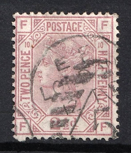 1878 2.5d Great Britain (Plate 10)