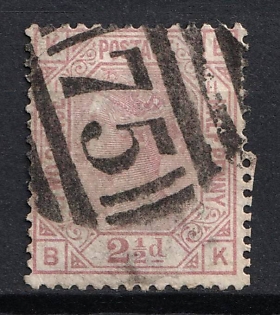 1878 2.5d Great Britain (Plate 11)