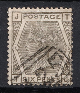 1878 6d Great Britain (Plate 16)