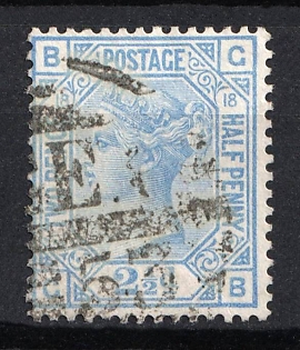 1880 2.5d Great Britain (Plate 18)