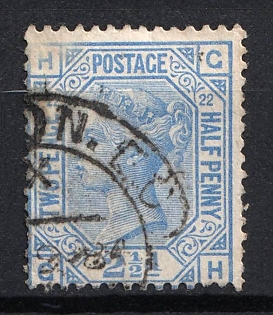 1881 2.5d Great Britain (Plate 22)