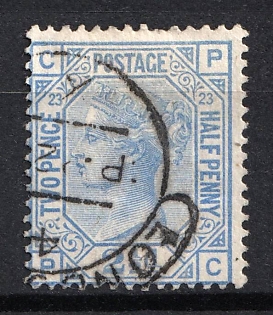 1881 2.5d Great Britain (Plate 23)