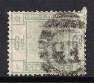 1883 6d Great Britain