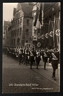 1933-1945 'Leibstandarte Adolf Hitler' Nazi Propaganda Postcard