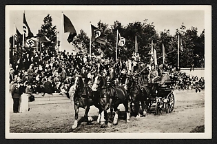 1939 'Reich Food Exhibition Leipzig 1939' Nazi Propaganda Postcard