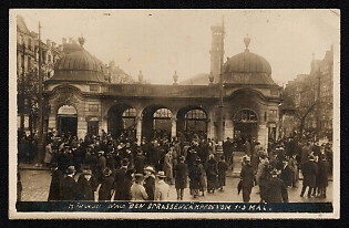 1933-1945 'Bloody May' Outbreak of Political violence in Berlin on May 1-3' Nazi Propaganda Postcard