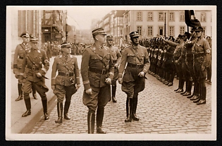 1939 'Struggle is the Date of All Things' Nazi Propaganda Postcard