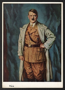 1933-1945 'Reich Chancellor Adolf Hitler' Adolf Hitler Nazi Propaganda Postcard