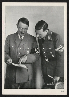 1938 'Nuremberg Reich Party Rally' Nuremberg Rallies Reich Party Day (Reichsparteitag) Nazi Propaganda Postcard