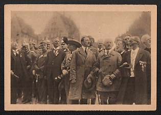 1934 'Nuremberg 1923' Nuremberg Rallies Reich Party Day (Reichsparteitag) Nazi Propaganda Postcard