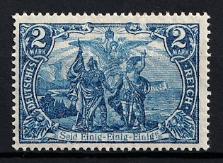 1917 2m German Empire, Germany (Signed)
