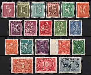 1921 Weimar Republic, Germany (Full Set)