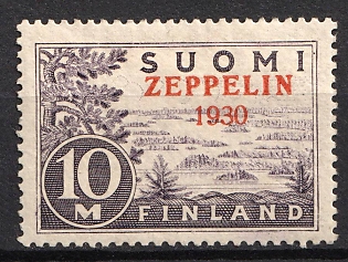 1930 10m Finland, Airmail (Signed, Full Set)