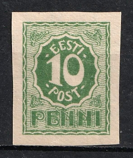 1919 10k Estonia (Imperforate)