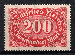 1922-23 200m Weimar Republic, Germany (Signed)