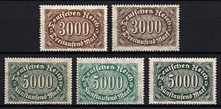 1922-23 Weimar Republic, Germany (Signed)