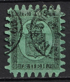 1866-1867 8p Russian Finland, Russian Empire, Russia