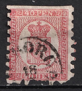 1866 40p Russian Finland, Russian Empire, Russia