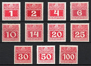 1908-1913 Austria (Full Set)