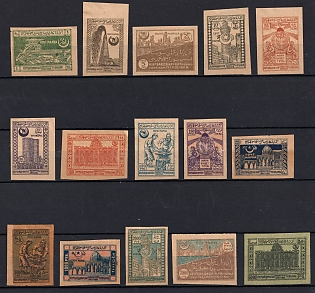 1921-22 Azerbaijan, Third Issue, Russia, Civil War (Full Set)