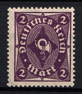 1922-23 2m Weimar Republic, Germany (Signed)