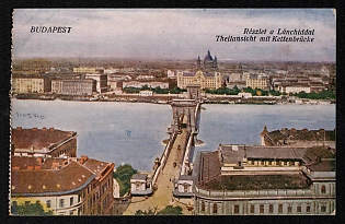 XIX-XX ct 'Recorded by the Kettenbrucke' Illustrated Postcard