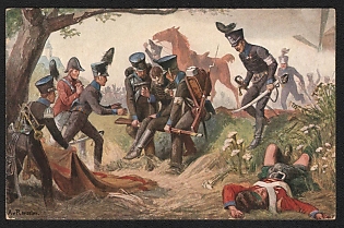 1914-1918 Germany 'Association for Germanness Abroad E. V. 1813 “From Breslau to Belle Alliance' World War I Propaganda Postcard