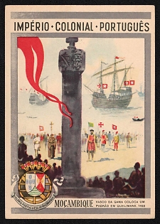 1914-1918 Portugal 'Empire - Portuguese Colonial' World War I Propaganda Postcard