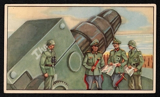 1939-1945 Belgium 'German Side' World War II Propaganda Postcard