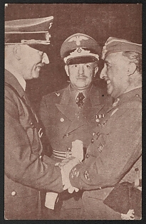 1947 Cuba 'Your Excellency, Spain is a Sea Of Blood. A Refuge-am of Nazis and Fascists' World War II Propaganda Postcard