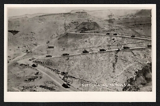 1939-1945 Russia Related 'Supply Line to Russia' World War II Propaganda Postcard