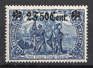 1916 2f 50c Western Lands, German Occupation, Germany (Signed)