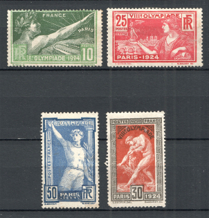 1924 France (CV $85, Full Set)