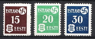 1941 Estonia, German Occupation, Germany (Full Set)