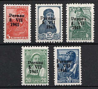 1941 Parnu (Pernau), German Occupation of Estonia, Germany (Signed)